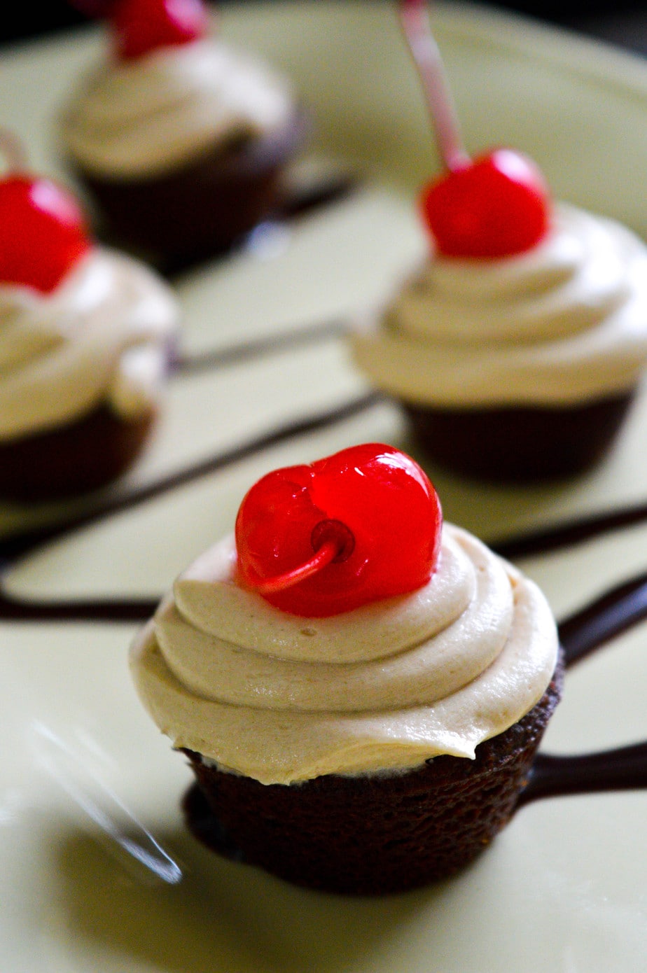 Bailey's Double Chocolate Brownie Bites
