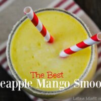 the best pineapple mango smoothie