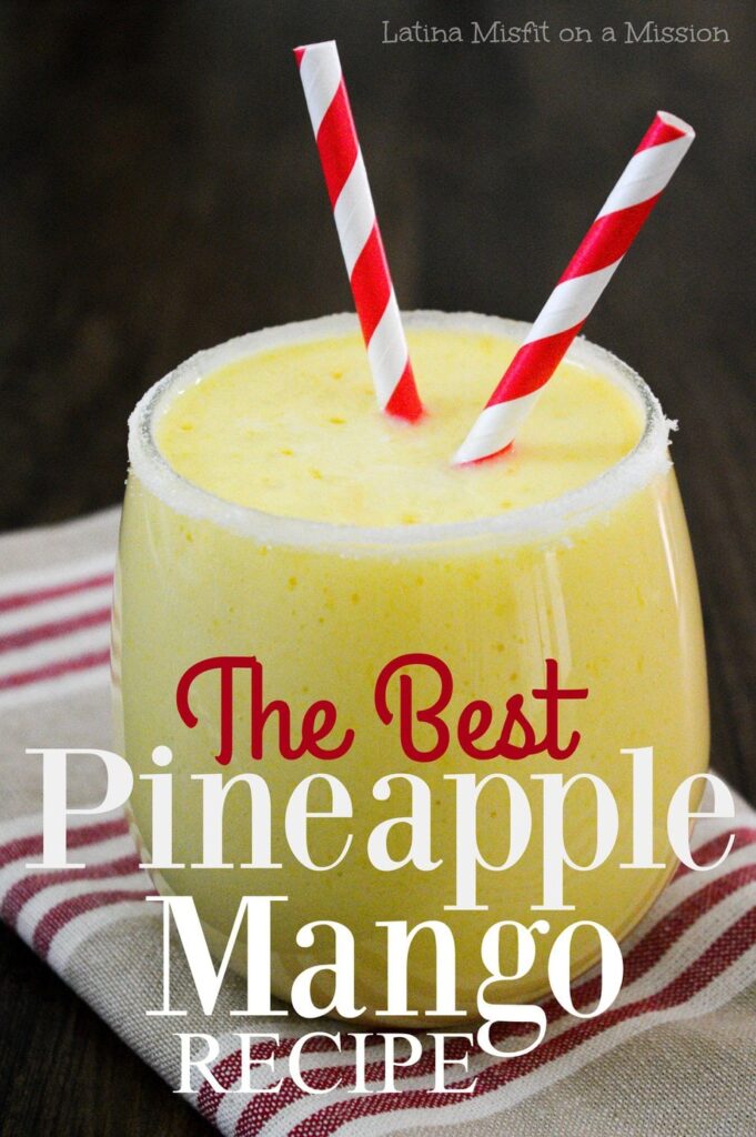 The Best Pineapple Mango Smoothie Ever- Better than McDonald's