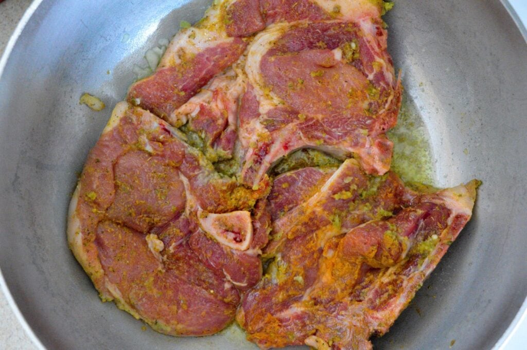 Puerto Rican Pork Chops