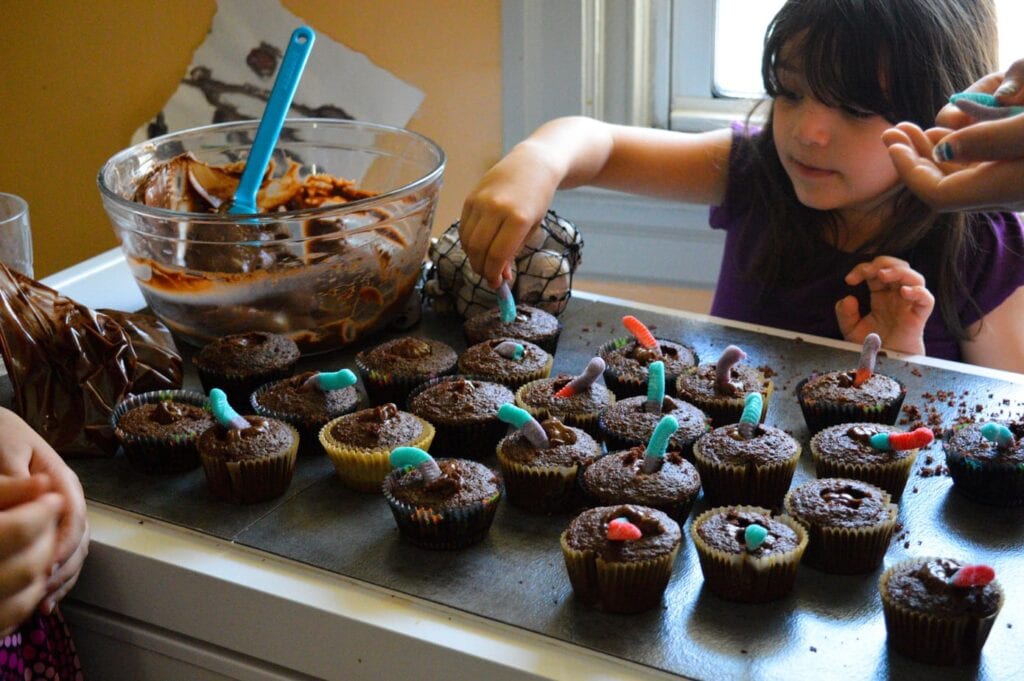 pumpkin spice dirt cups