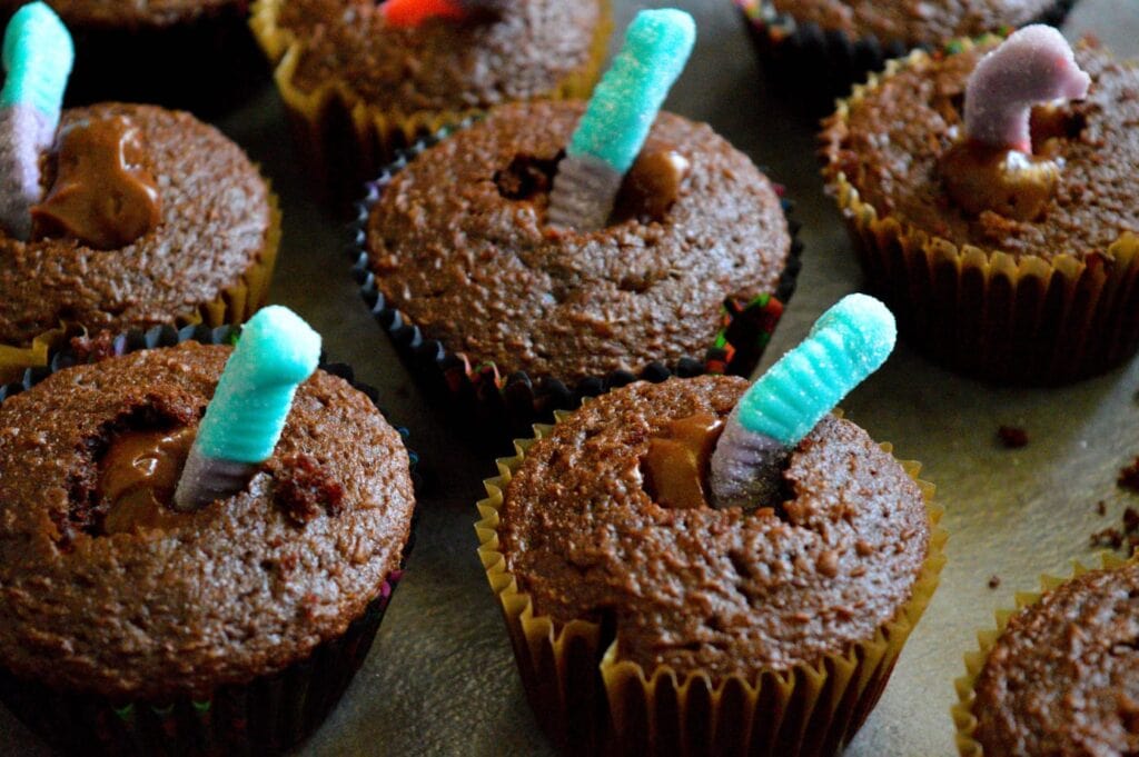 pumpkin spice dirt cups