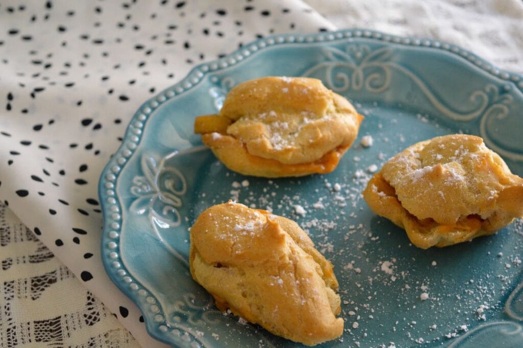 Easy Caramelized Puff Pastry Donut Dippers - Fresh Flavorful