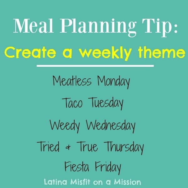 Meal planning on a tight budget for families.