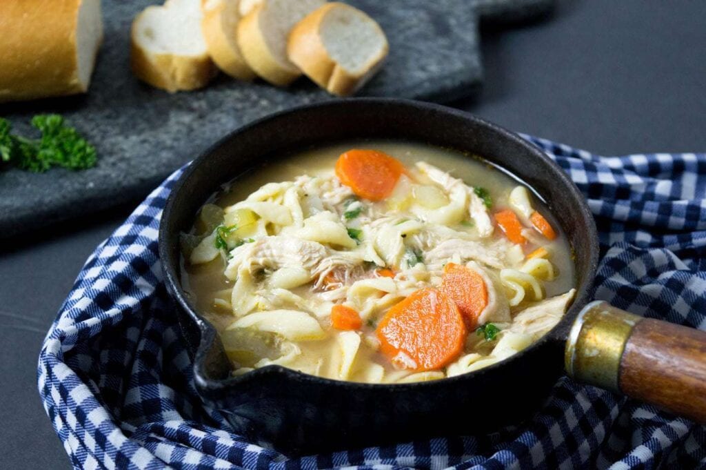 quick and easy chicken noodle soup