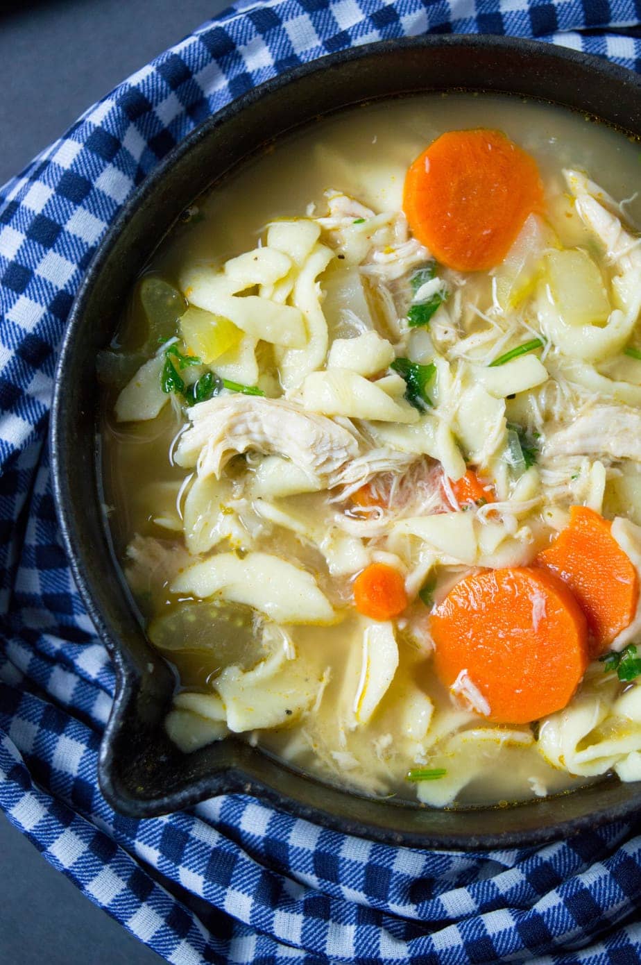 quick and easy chicken noodle soup