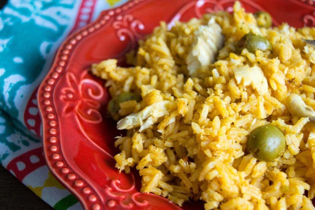 Puerto Rican Rice with Tilapia Recipe Arroz Con Tilapia
