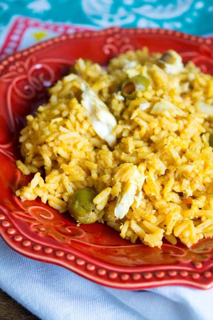 Puerto Rican Rice with Tilapia Recipe Arroz Con Tilapia
