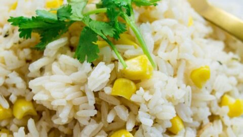 Arroz Con Maiz| White Rice and Corn Recipe