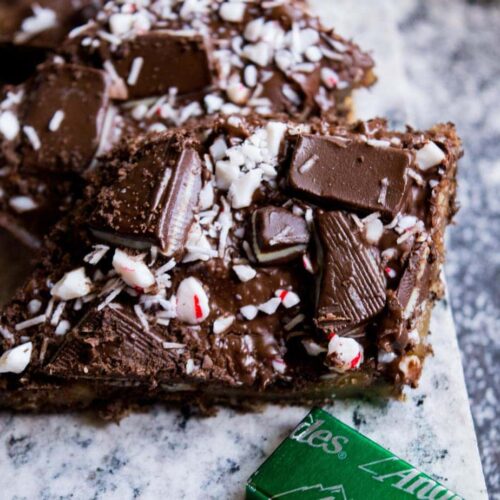 Peppermint Andes Chocolate Mint Graham Cracker Crack Bark Recipe