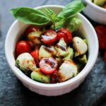 Healthy Summer Avocado Caprese Salad Recipe