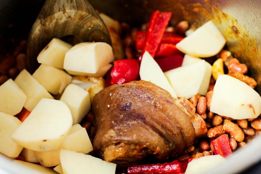 Instant Pot Puerto Rican Rice and Beans - Madhu's Everyday Indian