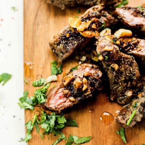 Cuban Garlic Butter Steak Recipe