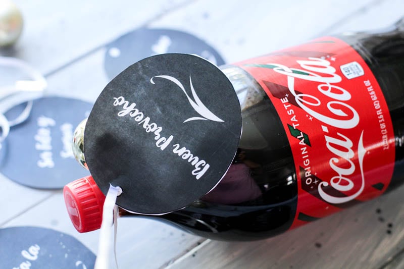Cranberry Coke Drink label