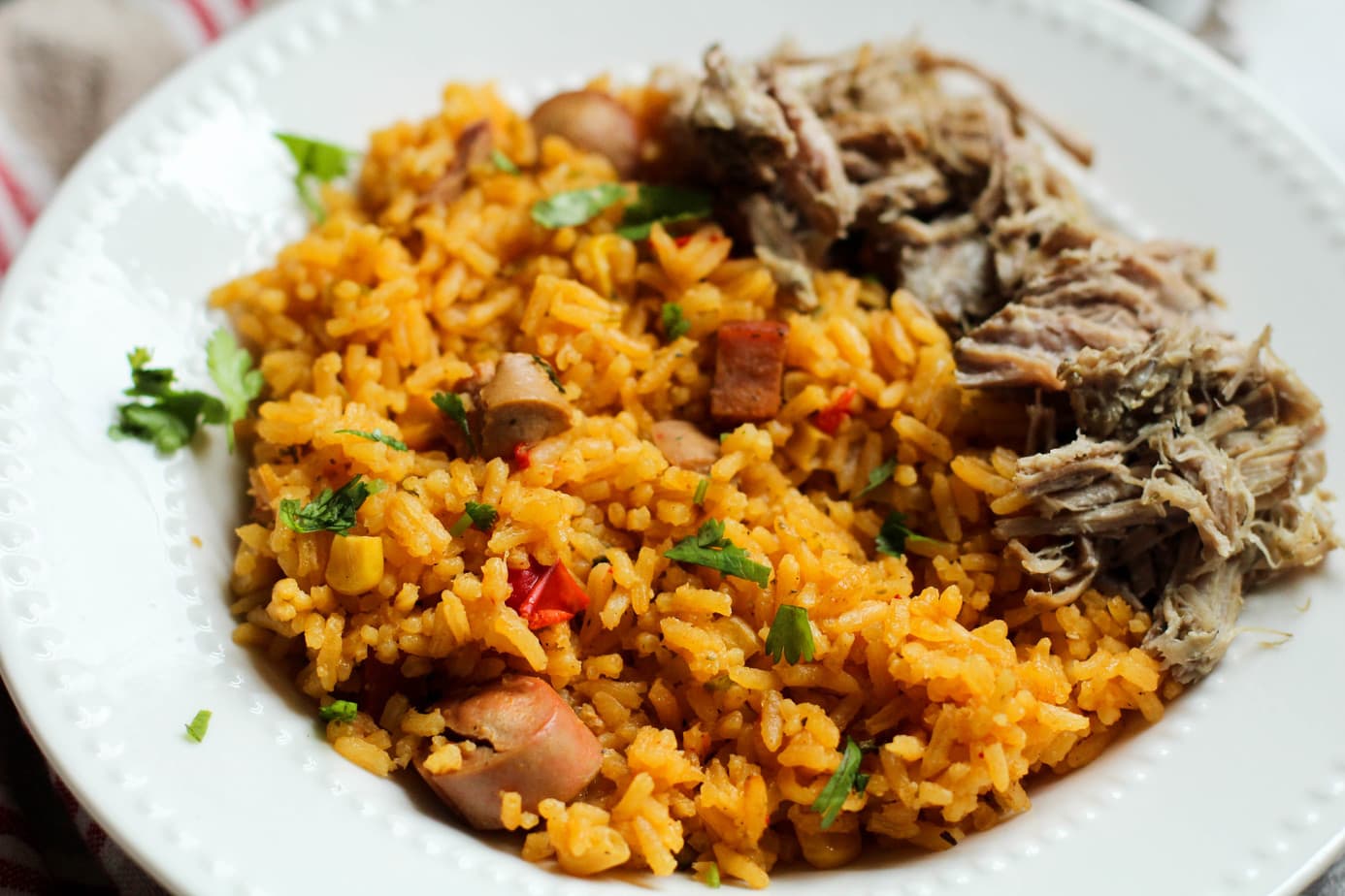 Arroz con Salchichas Rice with Vienna Sausage Latina Mom Meals