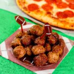 guava bbq wings and meatballs