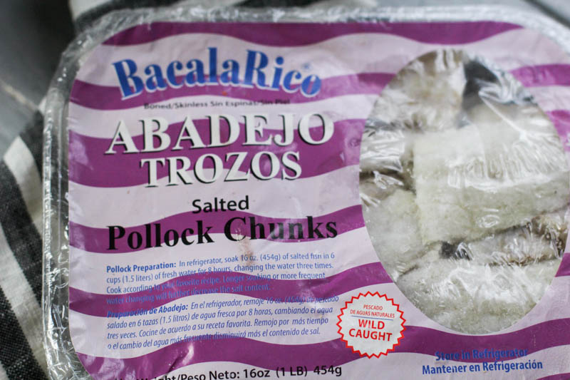 Bacalaitos | Codfish Fritters