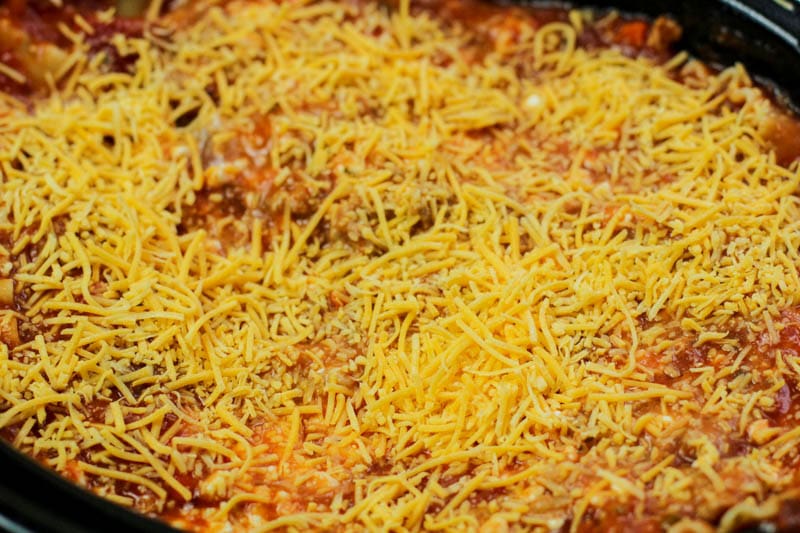 lasagna cheese blend in slow cooker