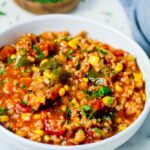 Puerto Rican Stuffed Pepper Soup (sopa de pimentas)