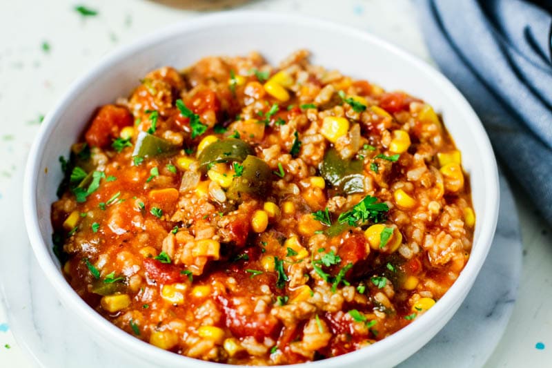 Puerto Rican Stuffed Pepper Soup (sopa de pimentas) 