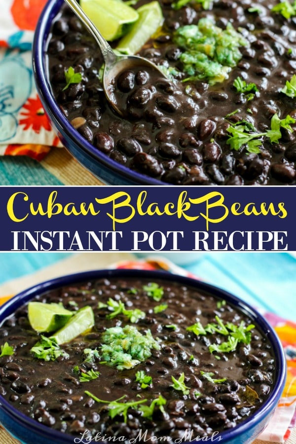 Instant Pot Cuban Black Beans Recipe | Latina Mom Meals