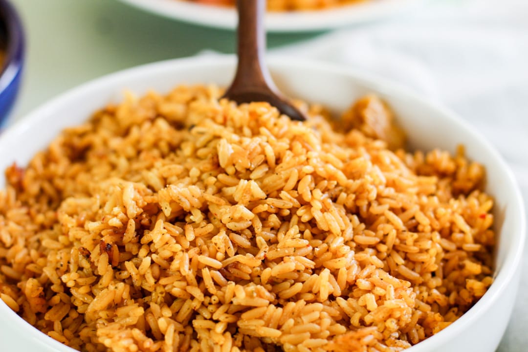 Puerto Rican Rice with Salt Pork Recipe
