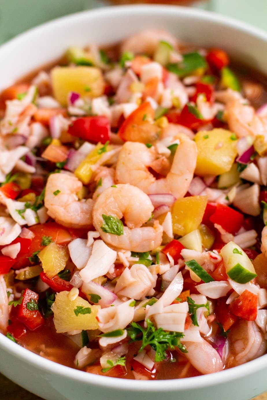 Pineapple Jalapeno Shrimp Ceviche Recipe Latina Mom Meals
