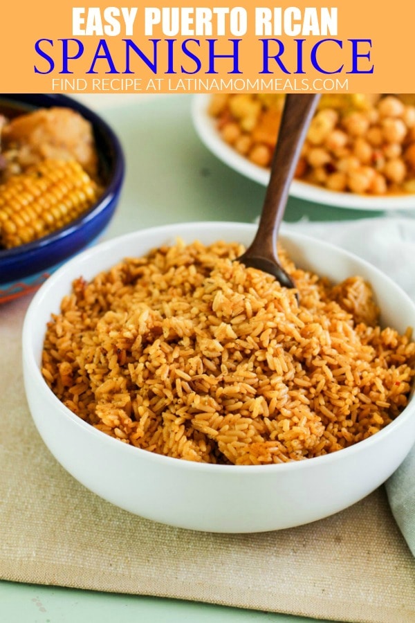 Easy Puerto Rican Rice Recipe | Latina Mom Meals