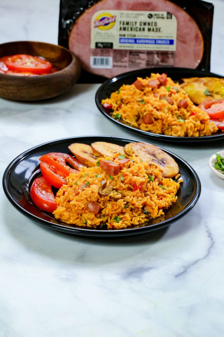 Hatfield Ham and Puerto Rican Rice Latina Mom Meals