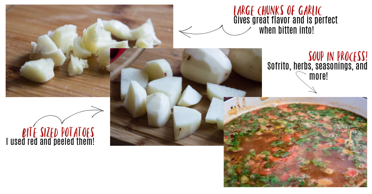 Puerto Rican Salami Soup (Sopa de Salchichon) Latina Mom Meals